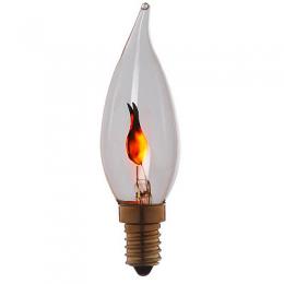 Изображение продукта Лампа накаливания E14 3W прозрачная 